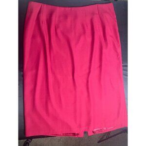 Monroe & Main Red Skirt With Lining SZ-20W